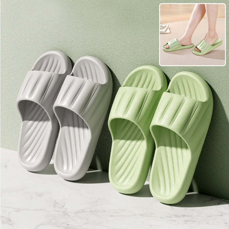 Striped Home Slippers