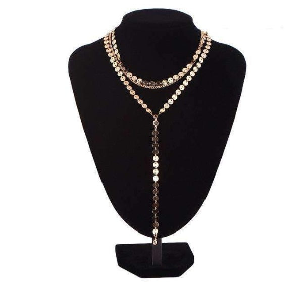 Drip Pendant Necklace