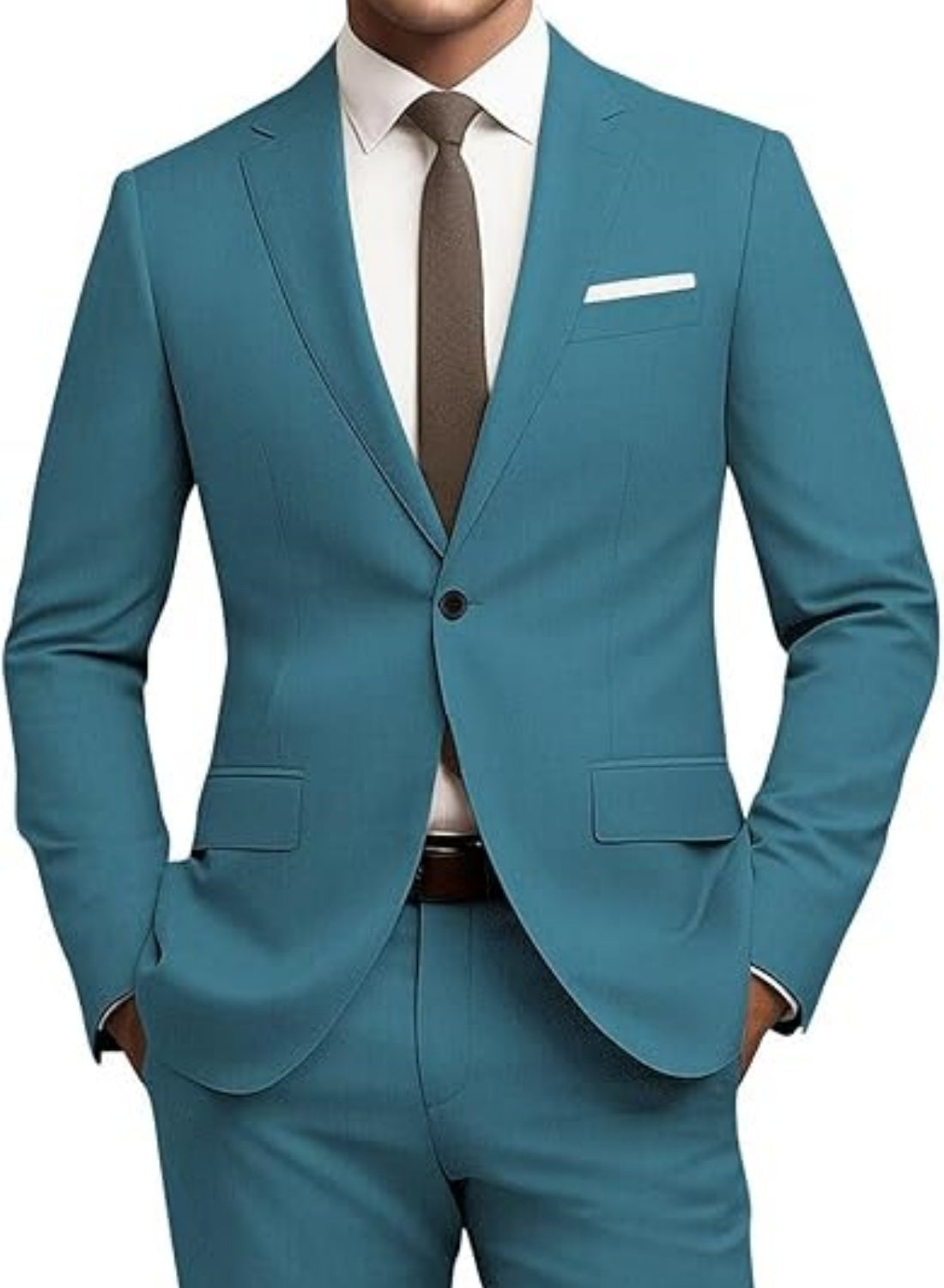 SharpLine Slim Fit 2-Piece Suit