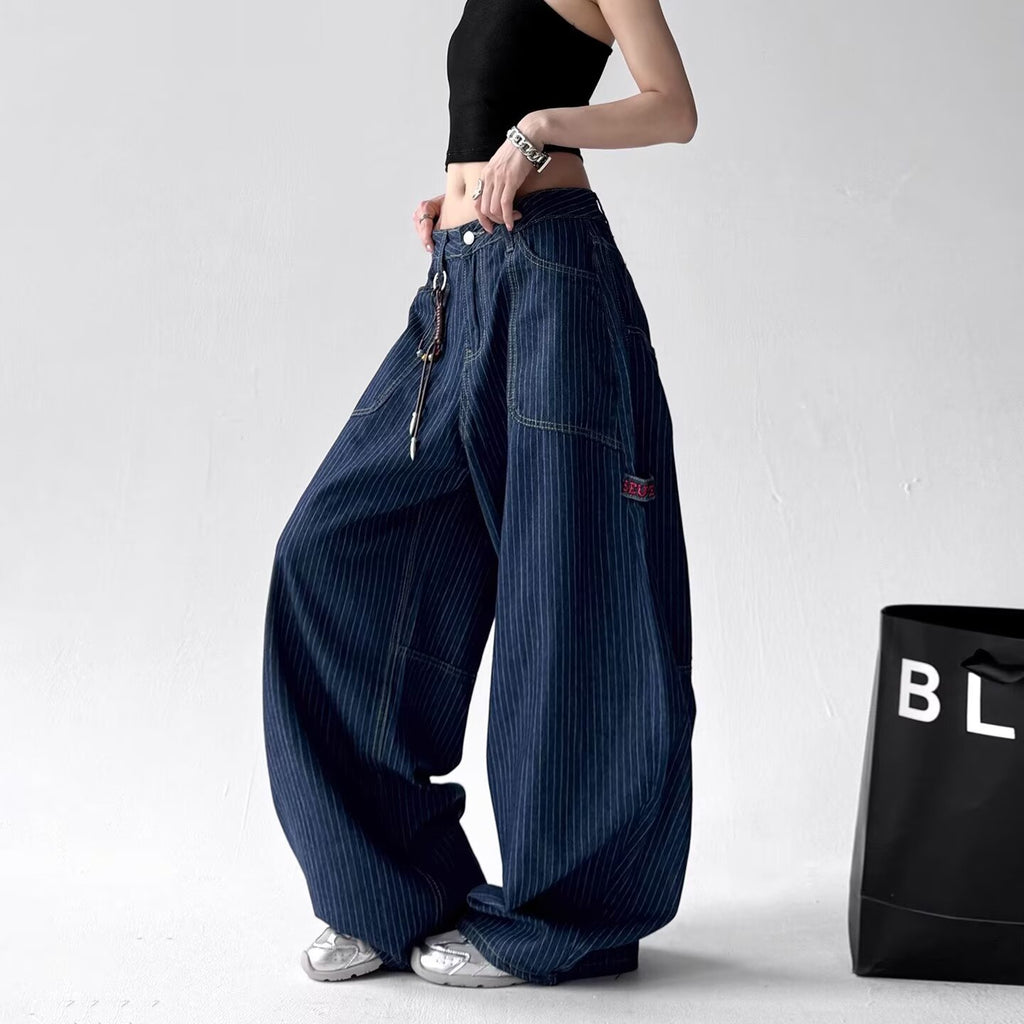 Slimming Straight Mop Pants