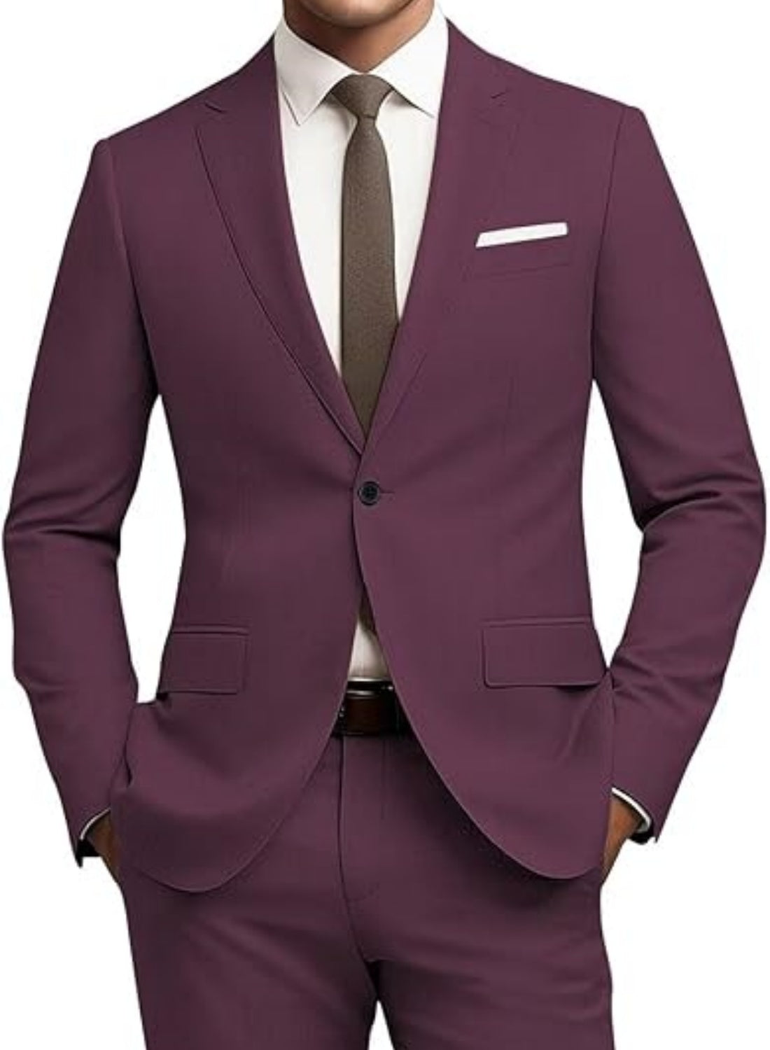 SharpLine Slim Fit 2-Piece Suit