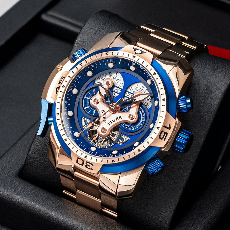 Bold Luminous Mechanical Watch