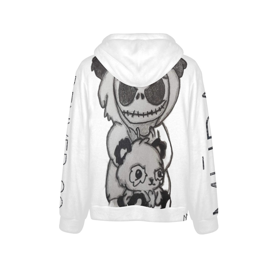 Panda Jack Flannel Hoodie