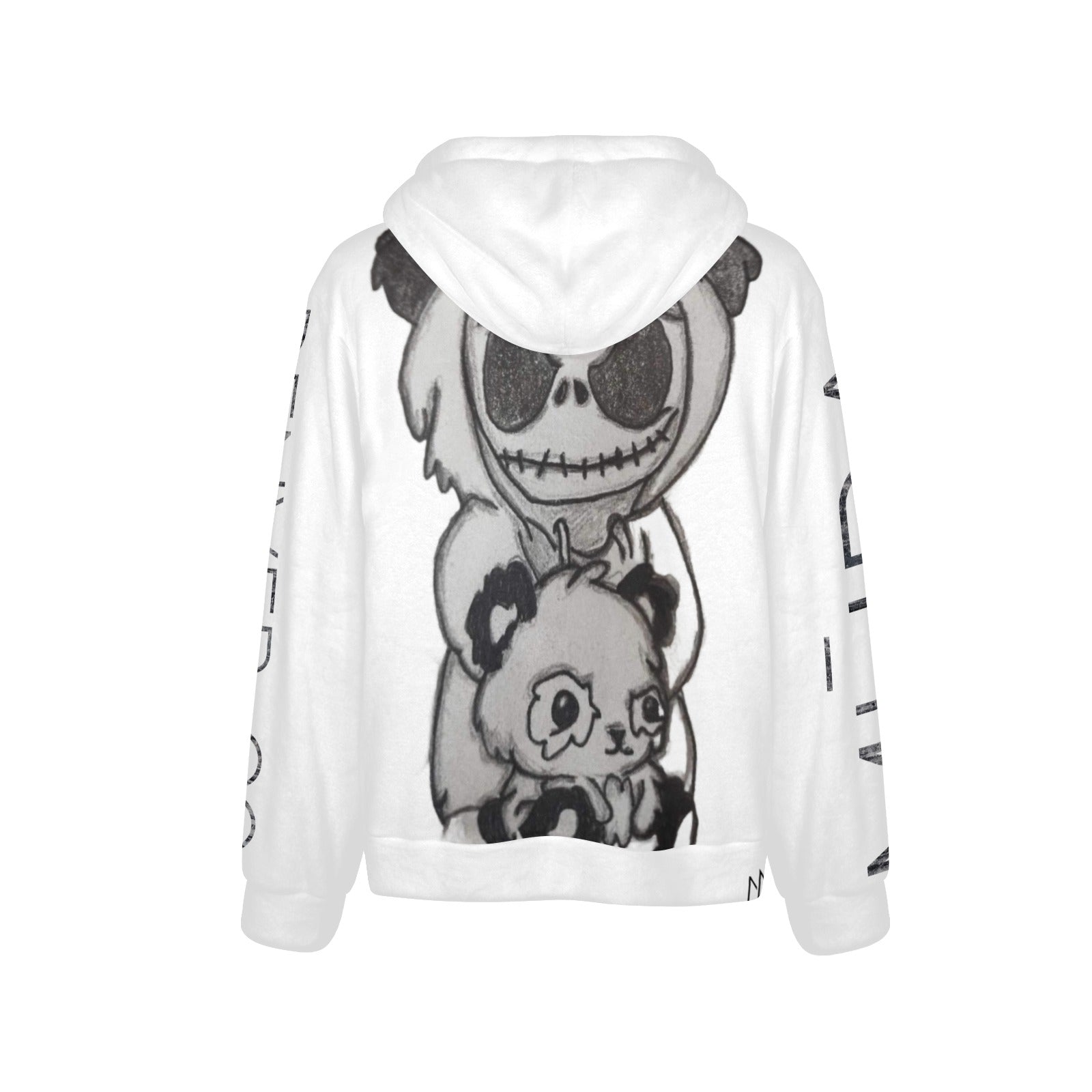 Panda Jack Flannel Hoodie