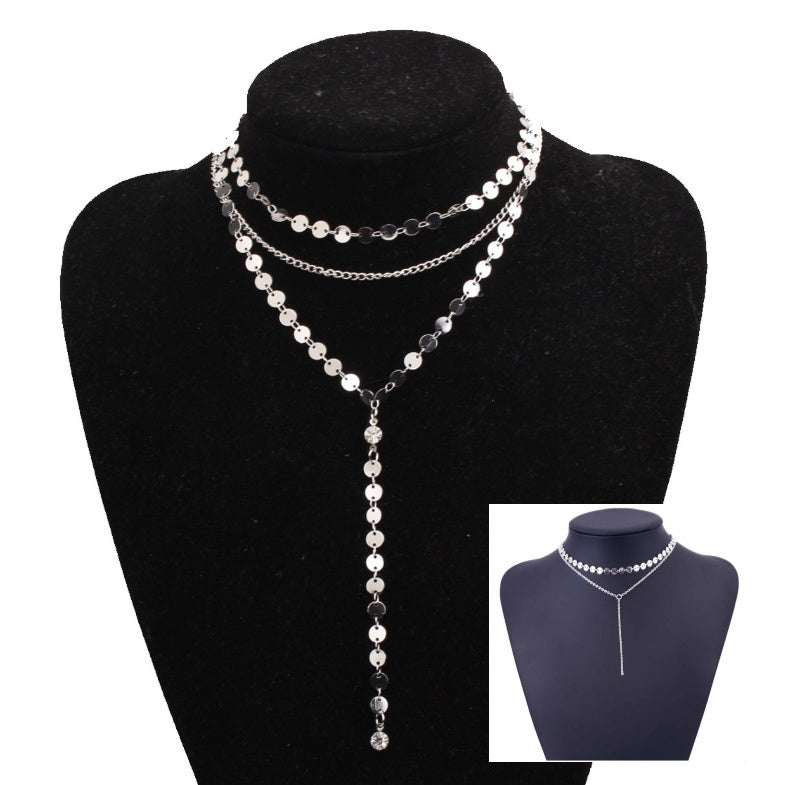 Drip Pendant Necklace