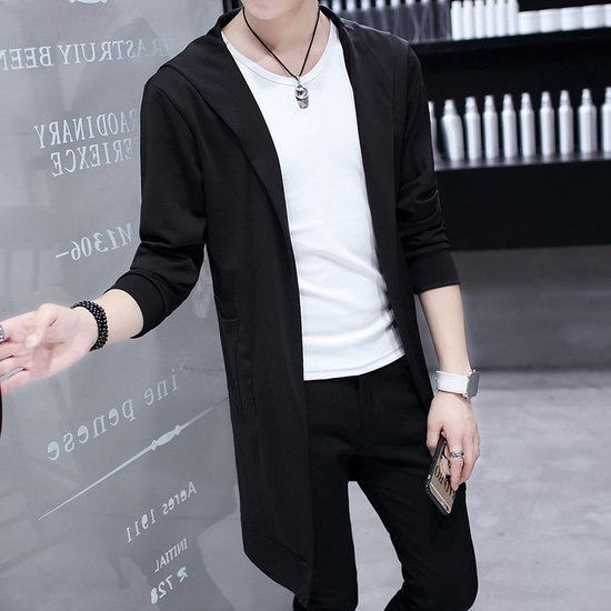 ShadowLayer Slim Cloak Coat