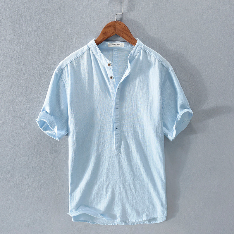 Japanese Ice Silk Short Sleeve T-shirt