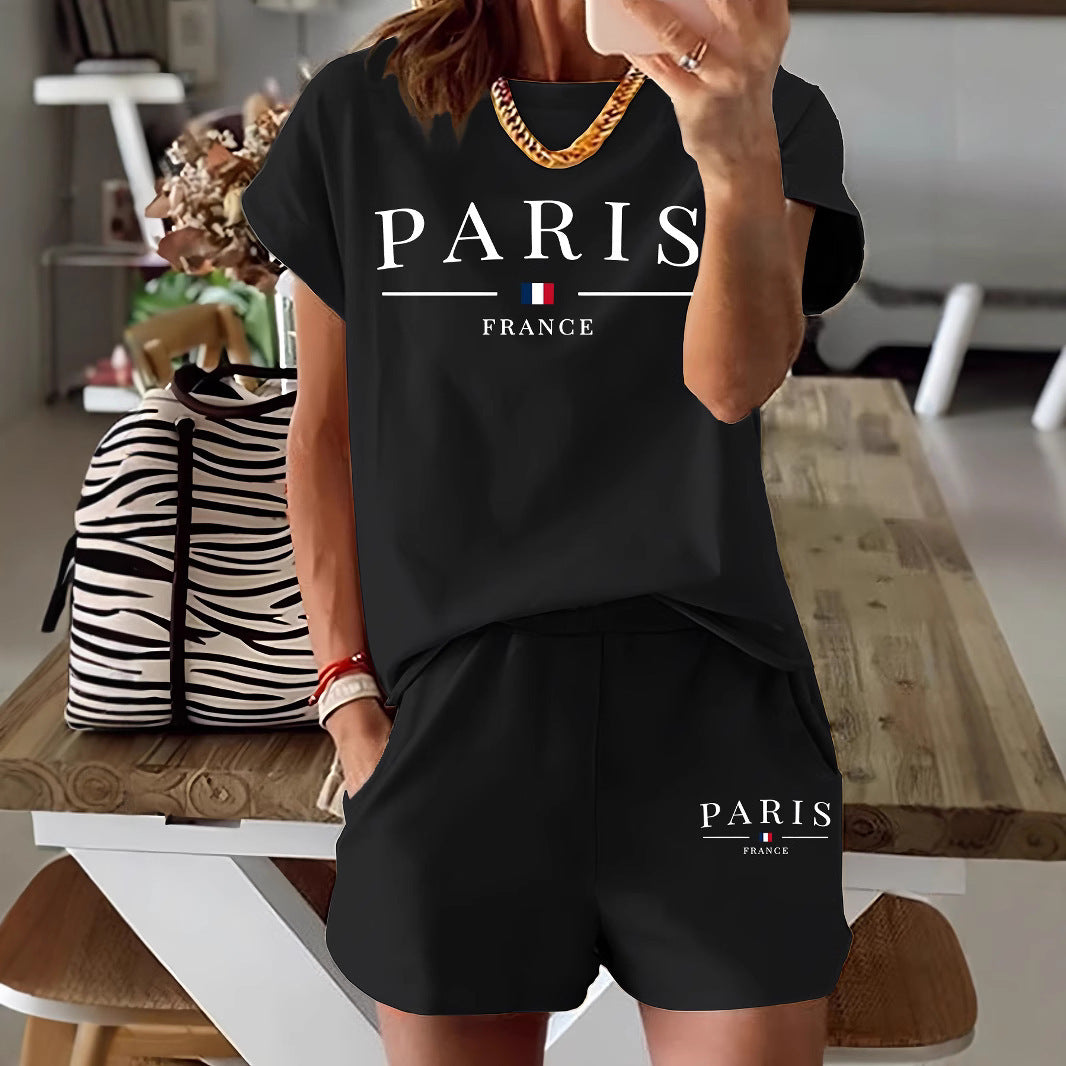 Paris Women’s Casual Quarter-Sleeve Top