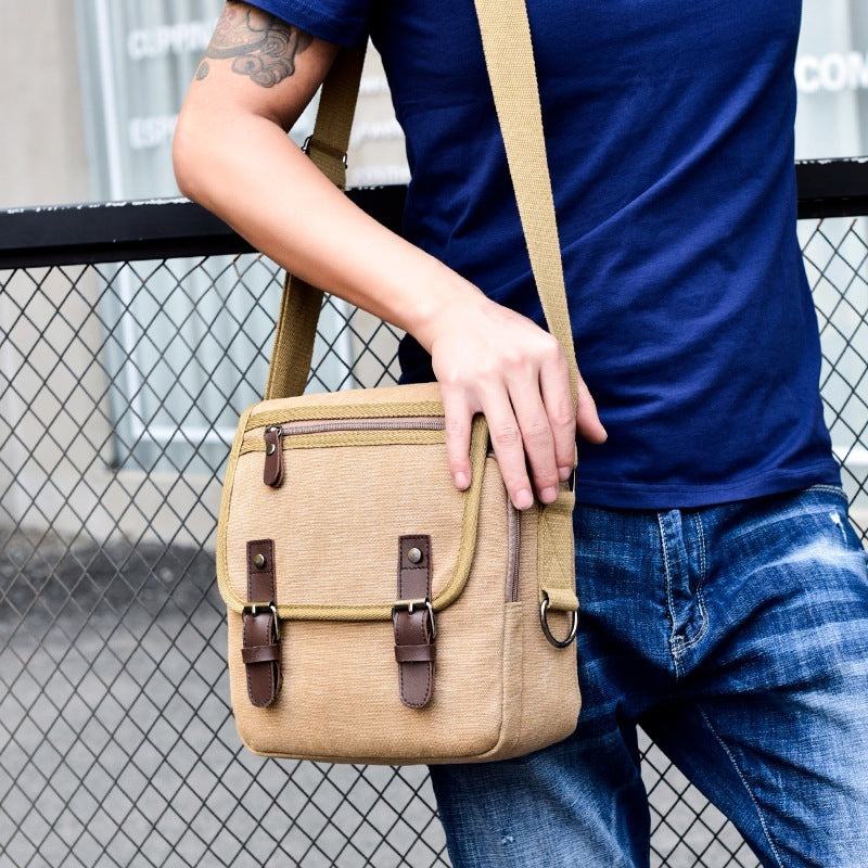 UrbanEase Canvas Crossbody Bag