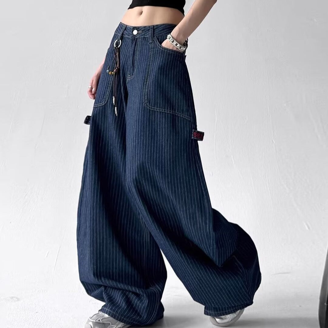 Slimming Straight Mop Pants