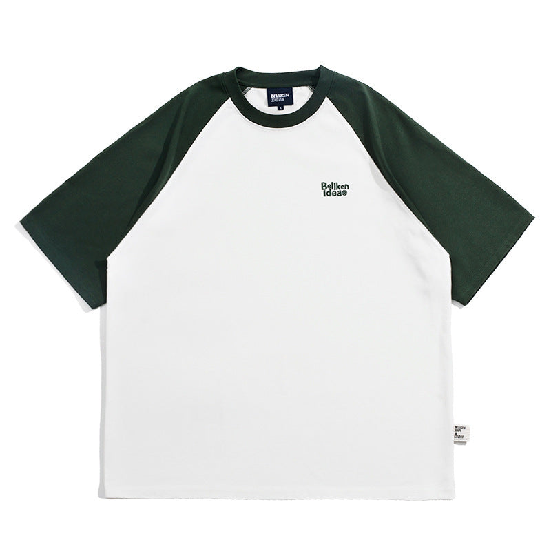 Men's Raglan Sleeve Bottoming Tee