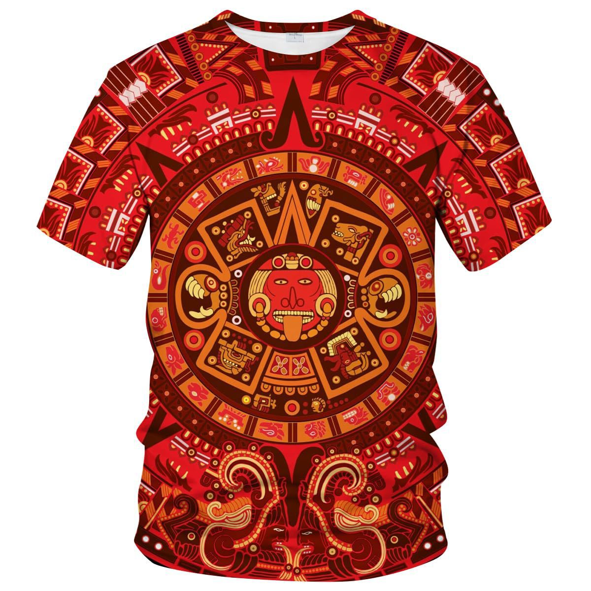 Men's Mexican Maya Short Sleeve