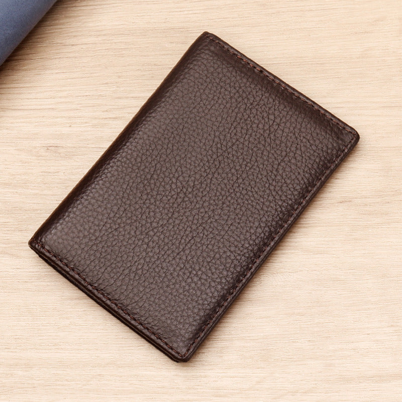 Slim Cowhide Wallet