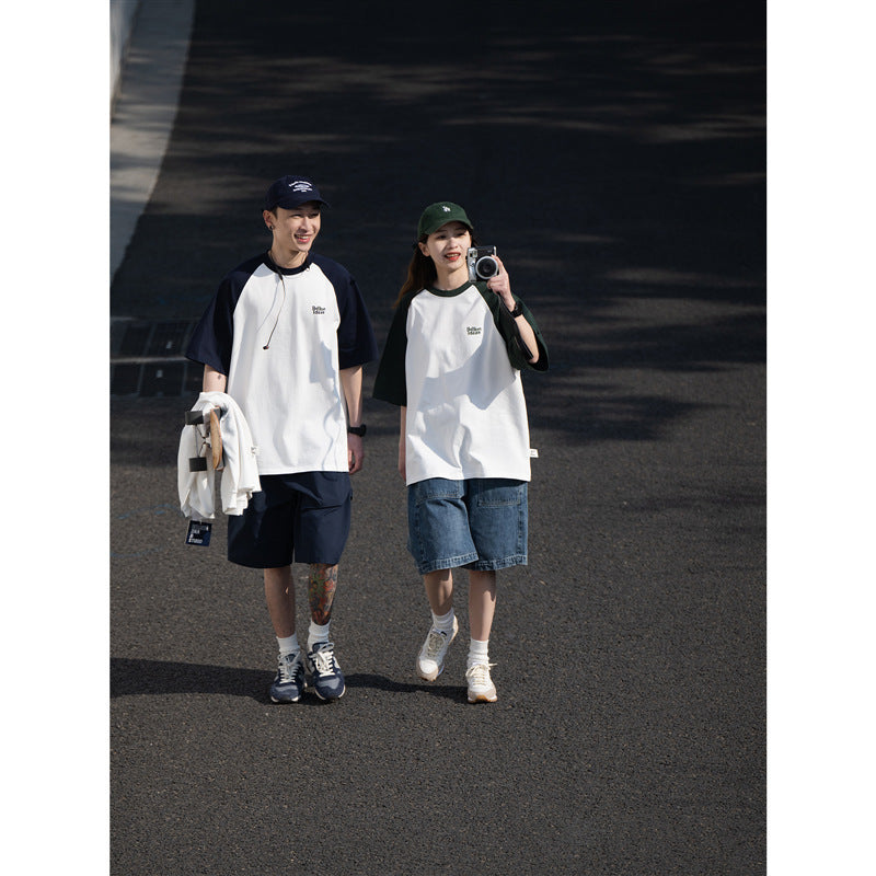 Men's Raglan Sleeve Bottoming Tee