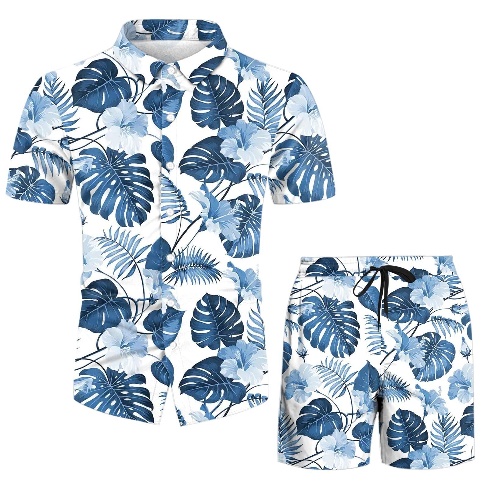 Summer Vibes Short Sleeve Suit