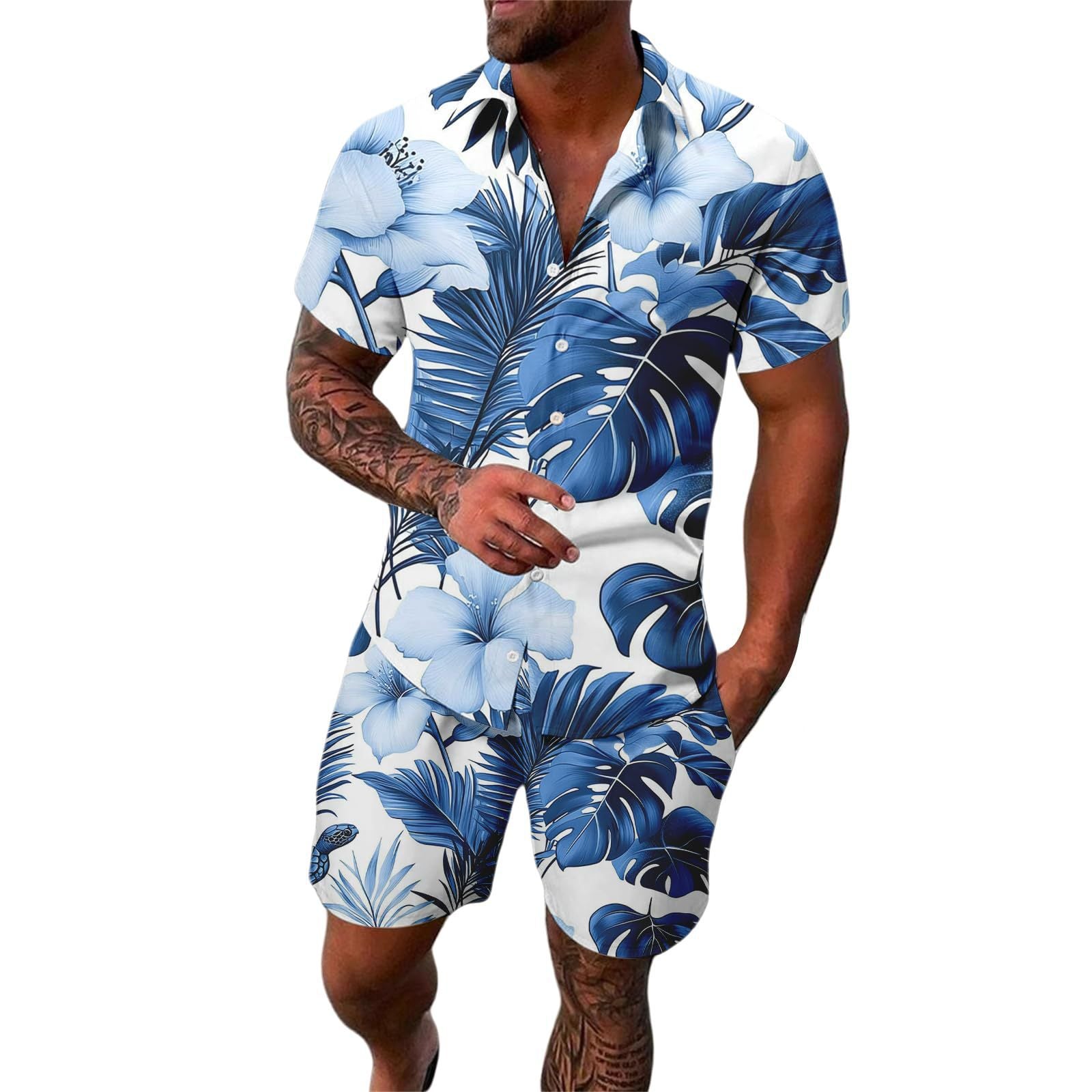 Summer Vibes Short Sleeve Suit
