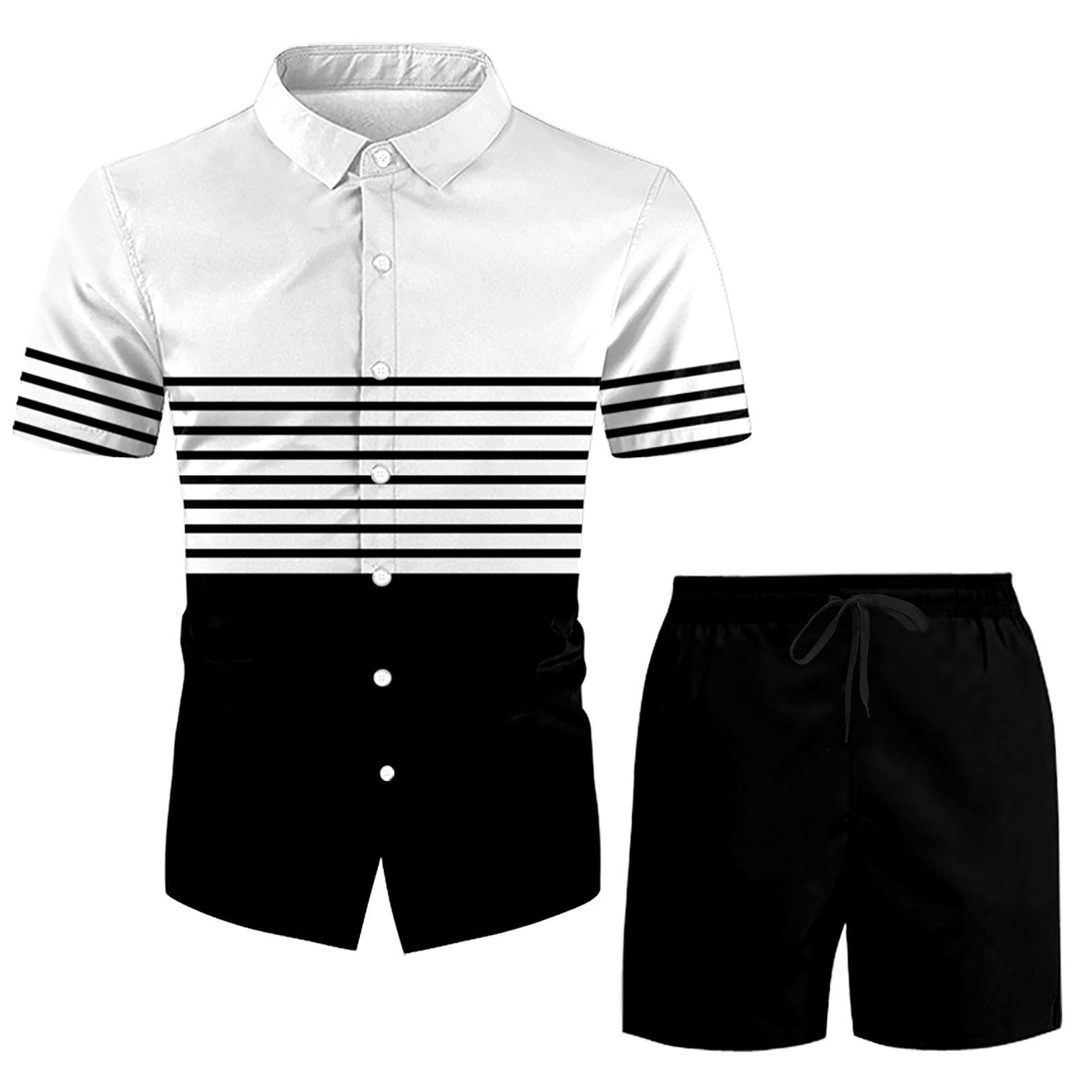 Summer Vibes Short Sleeve Suit