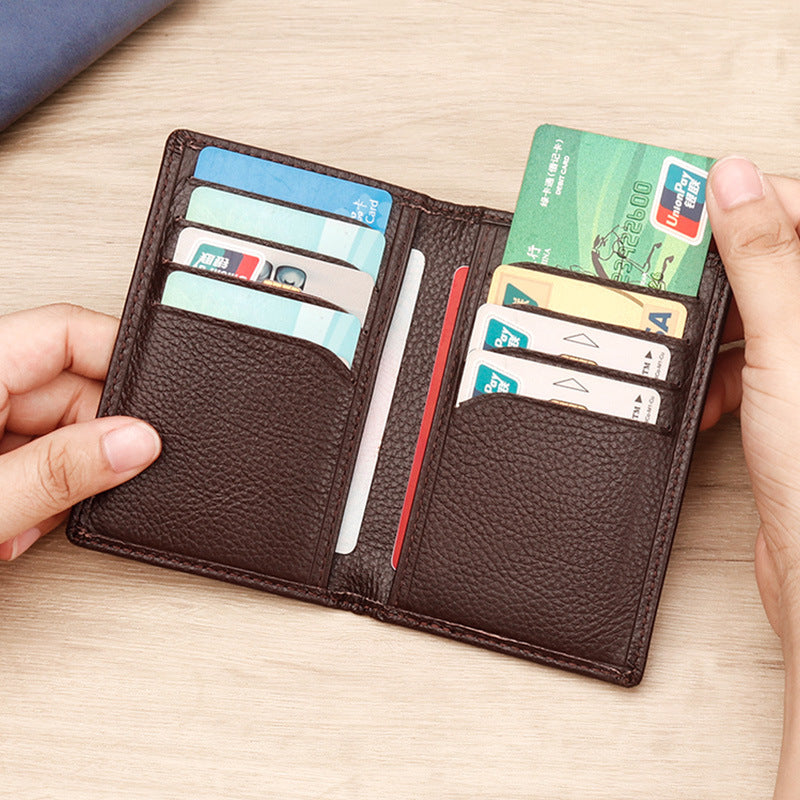 Slim Cowhide Wallet