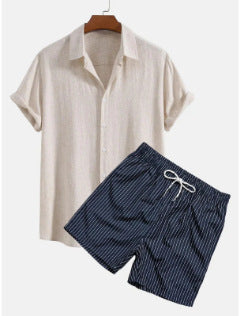 Summer Vibes Short Sleeve Suit