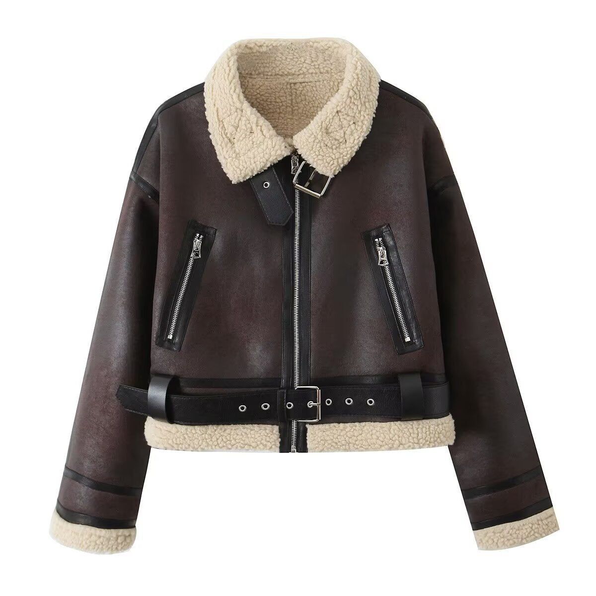 Thickened Faux Fur Short Jacket