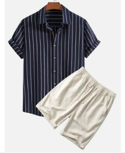Summer Vibes Short Sleeve Suit