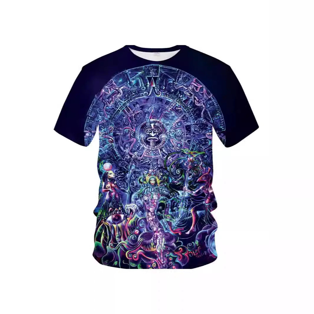 Men's Mexican Maya Short Sleeve