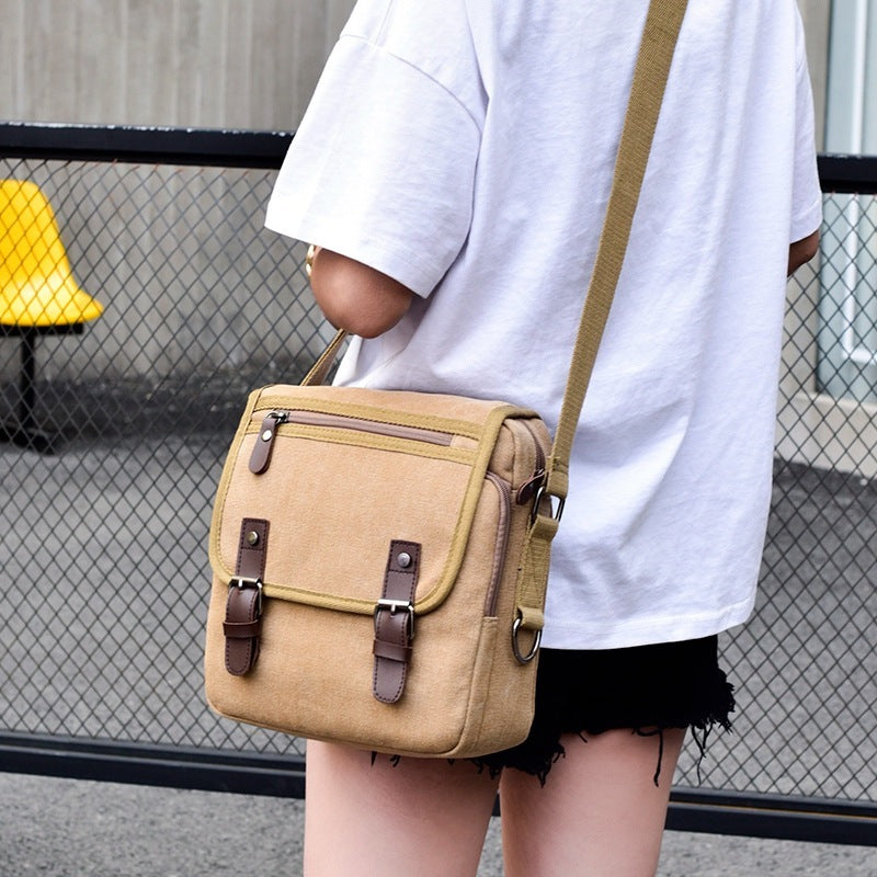 UrbanEase Canvas Crossbody Bag