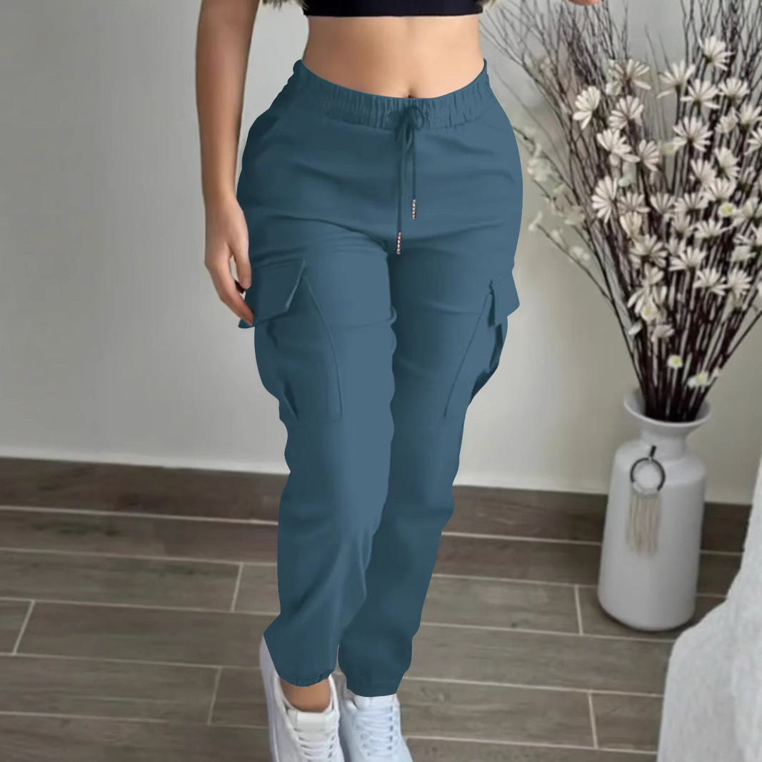 Women’s Casual Spliced Overalls – Japanese & Korean Style