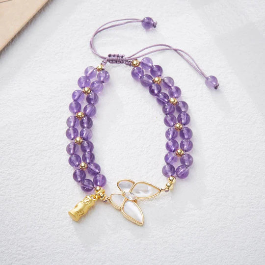 Lucky Crystal Bracelet – Light Luxury Style
