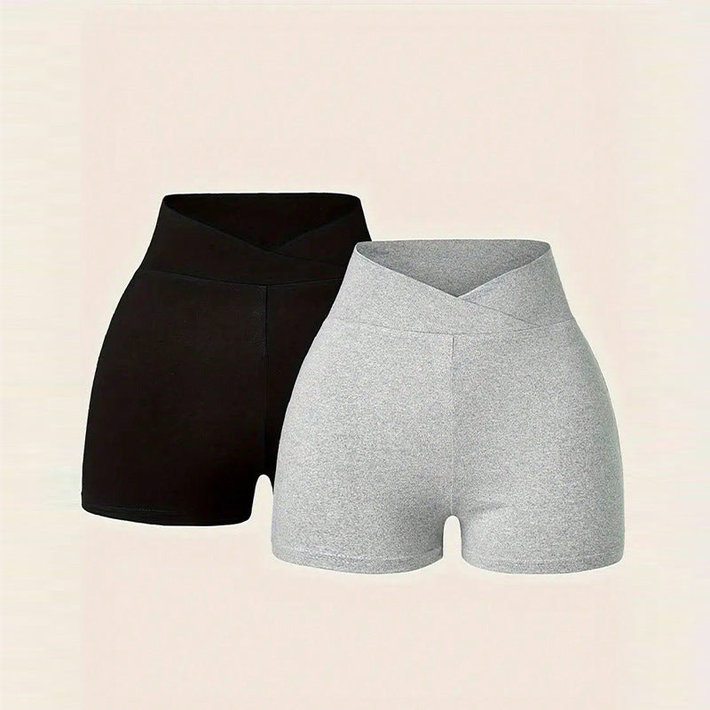 Skinny Hip-hugger Women's Shorts