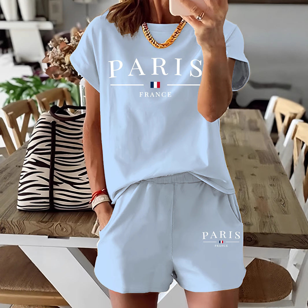 Paris Women’s Casual Quarter-Sleeve Top