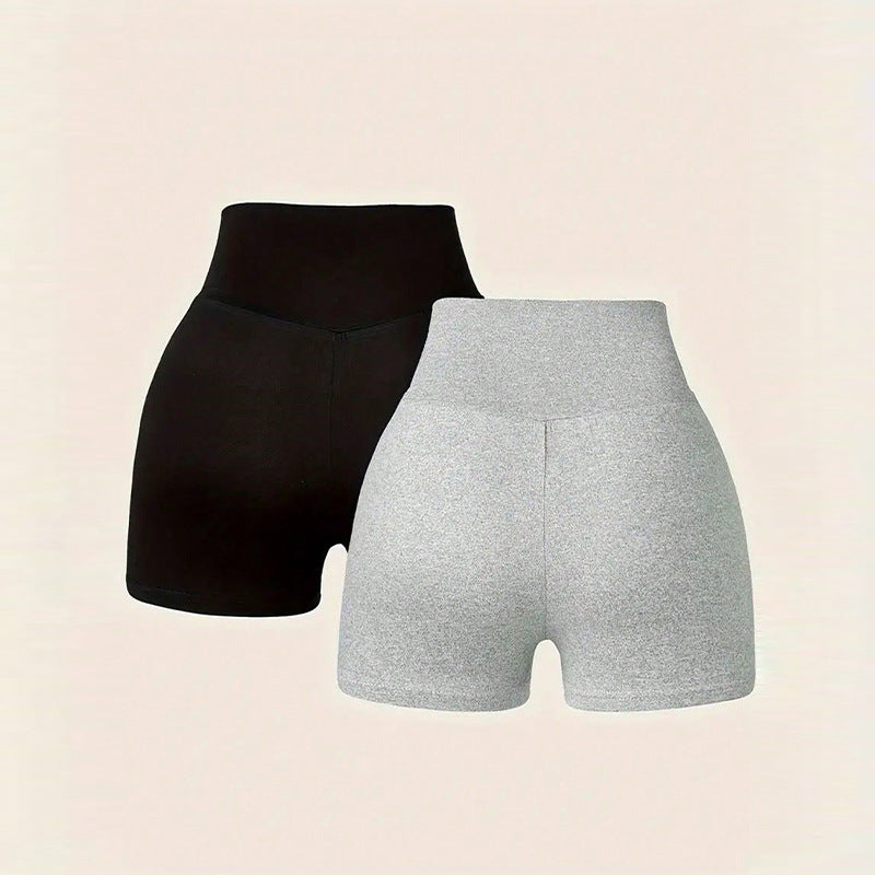 Skinny Hip-hugger Women's Shorts