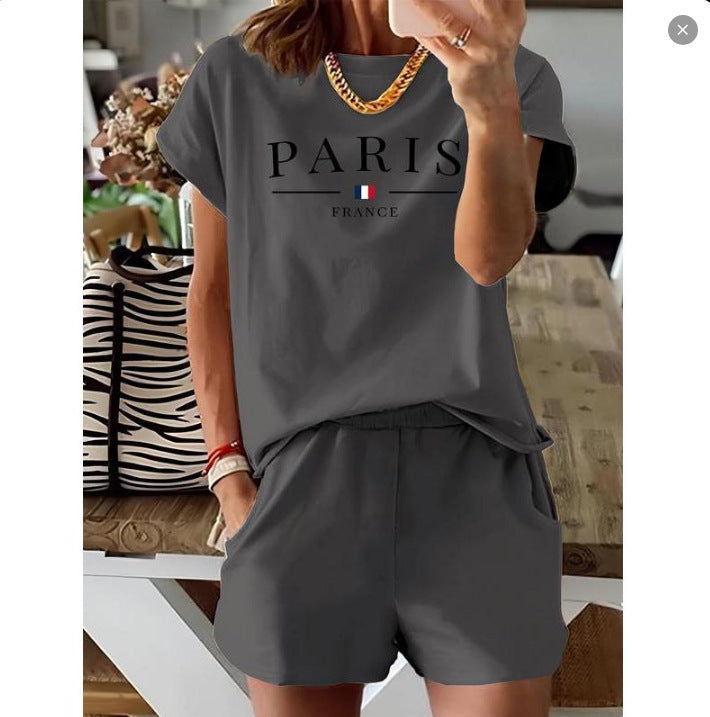 Paris Women’s Casual Quarter-Sleeve Top