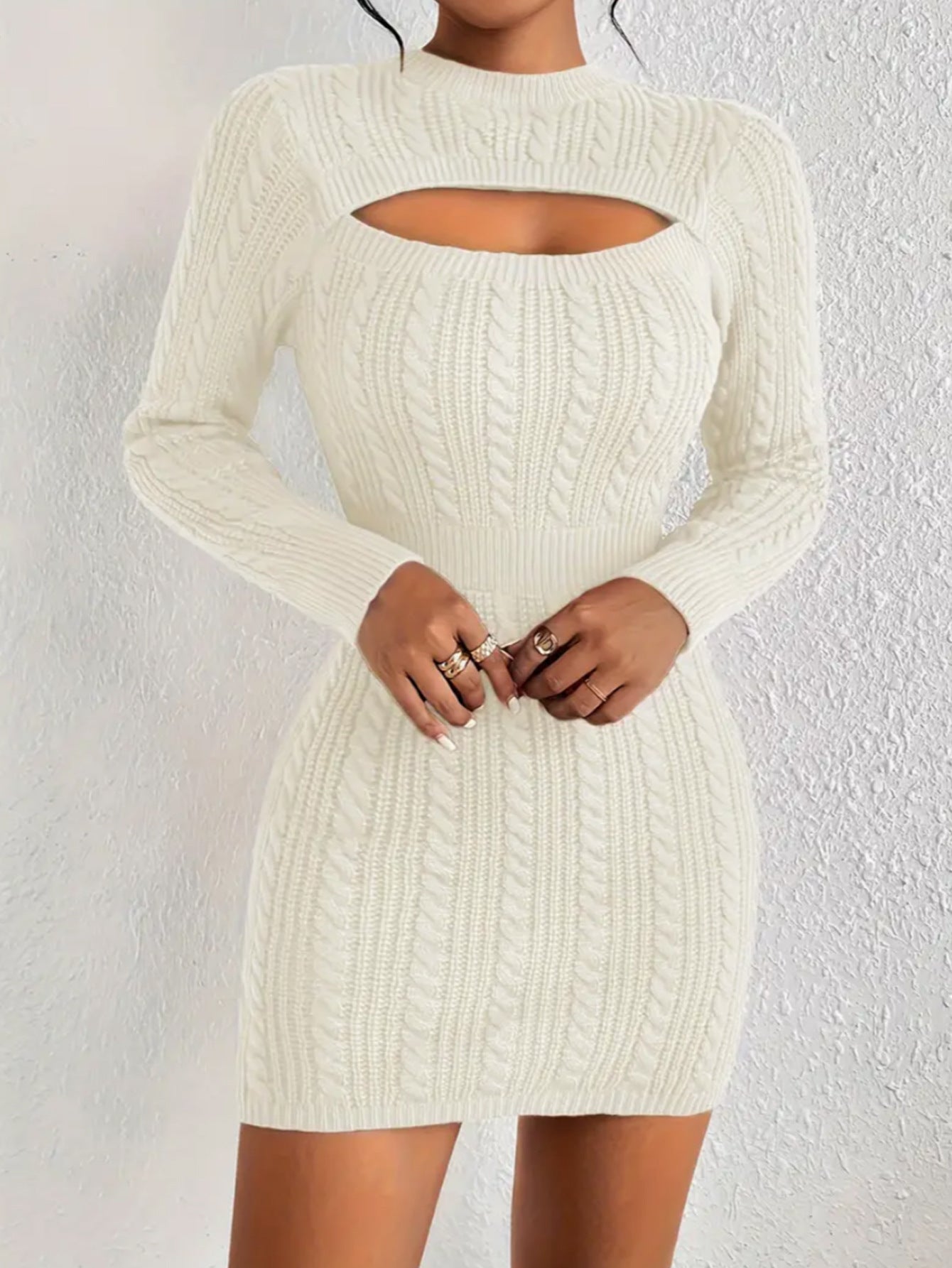 Twist Knit Pullover Sweater – Women’s Long Sleeve