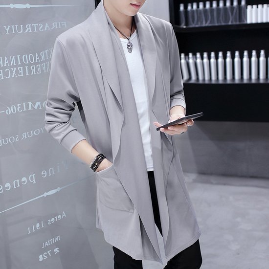 ShadowLayer Slim Cloak Coat
