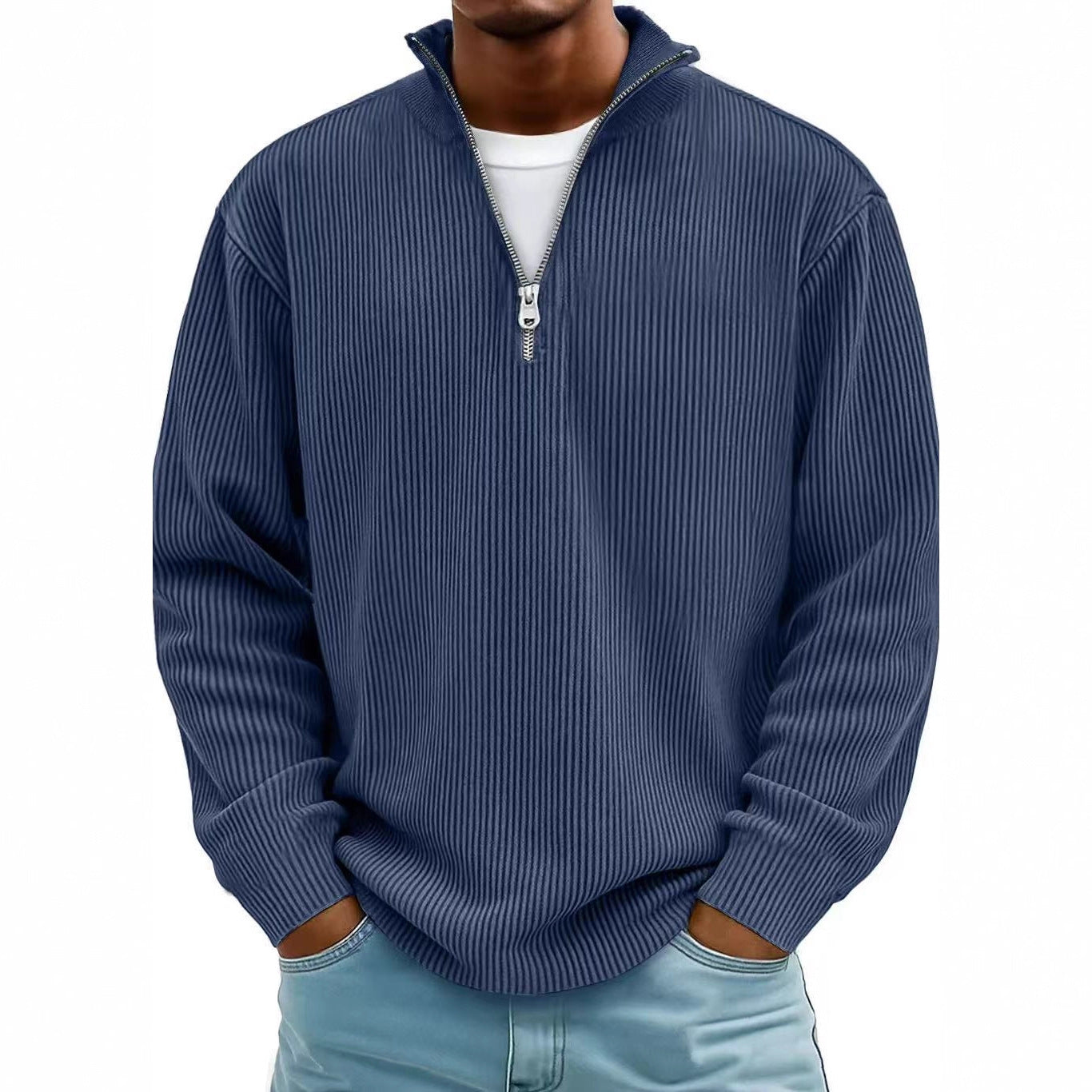 Corduroy Quarter Zip