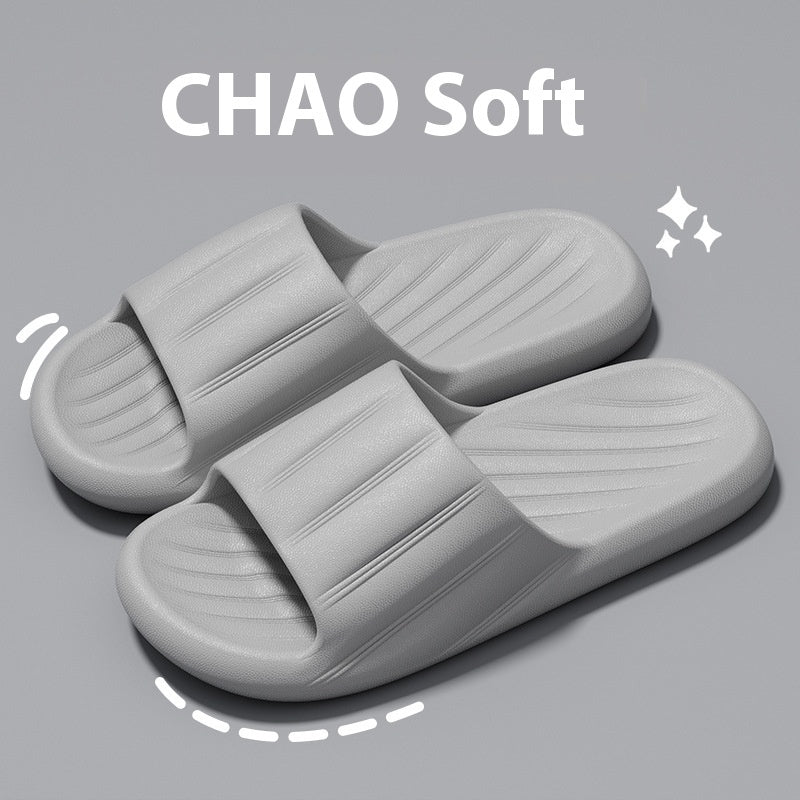 Striped Home Slippers
