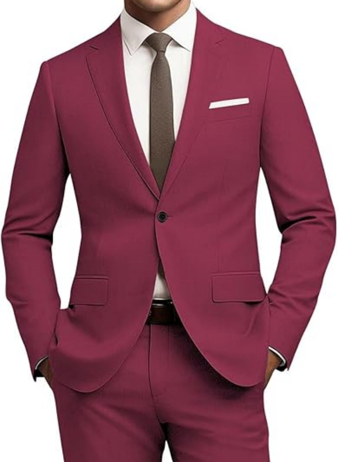 SharpLine Slim Fit 2-Piece Suit