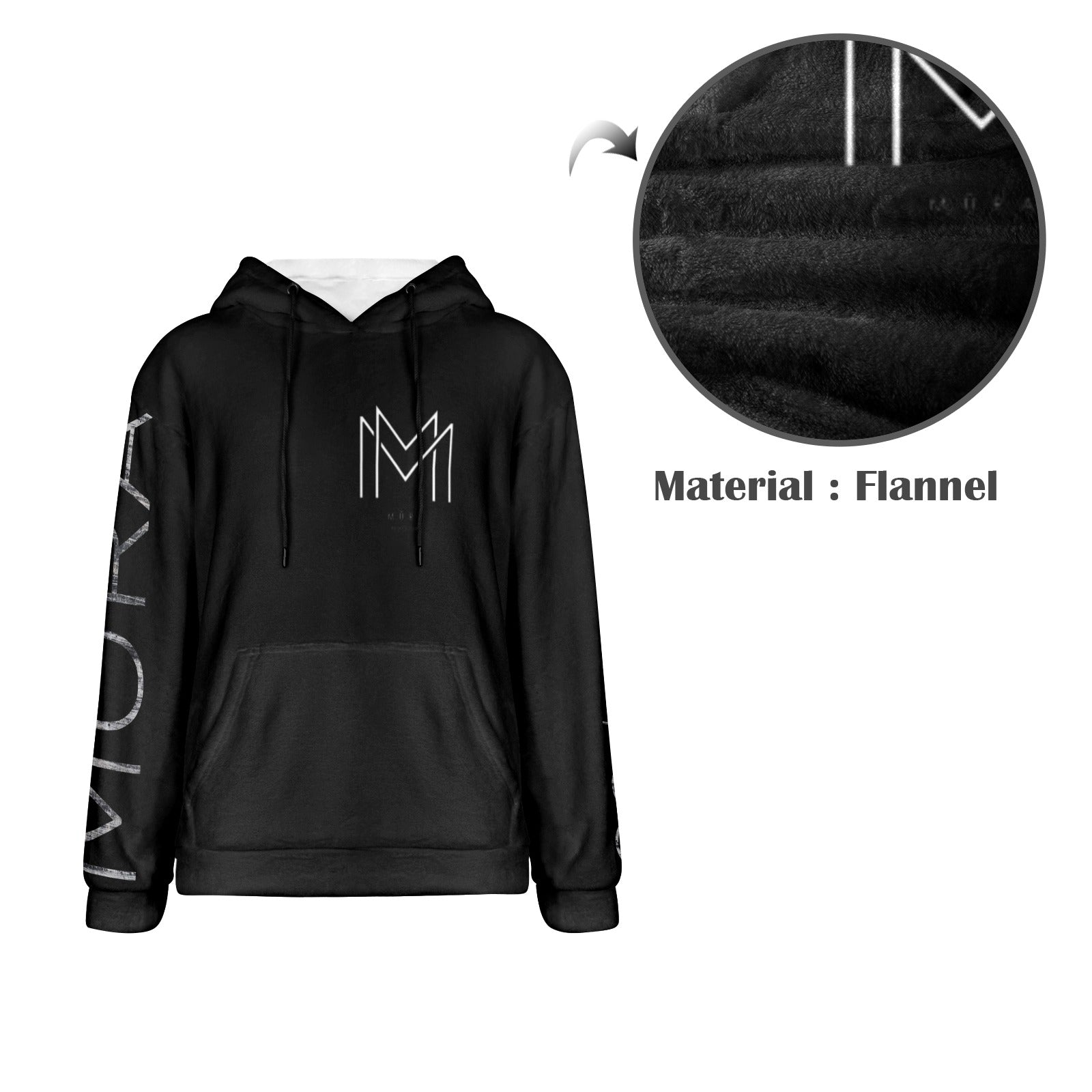 Panda Jack Hoodie (Black)