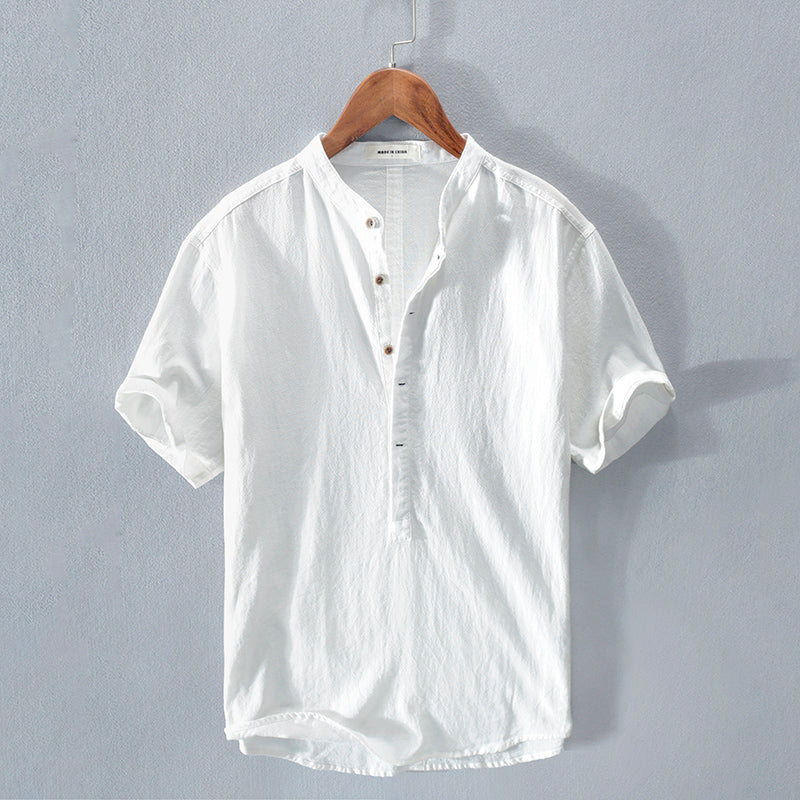 Japanese Ice Silk Short Sleeve T-shirt