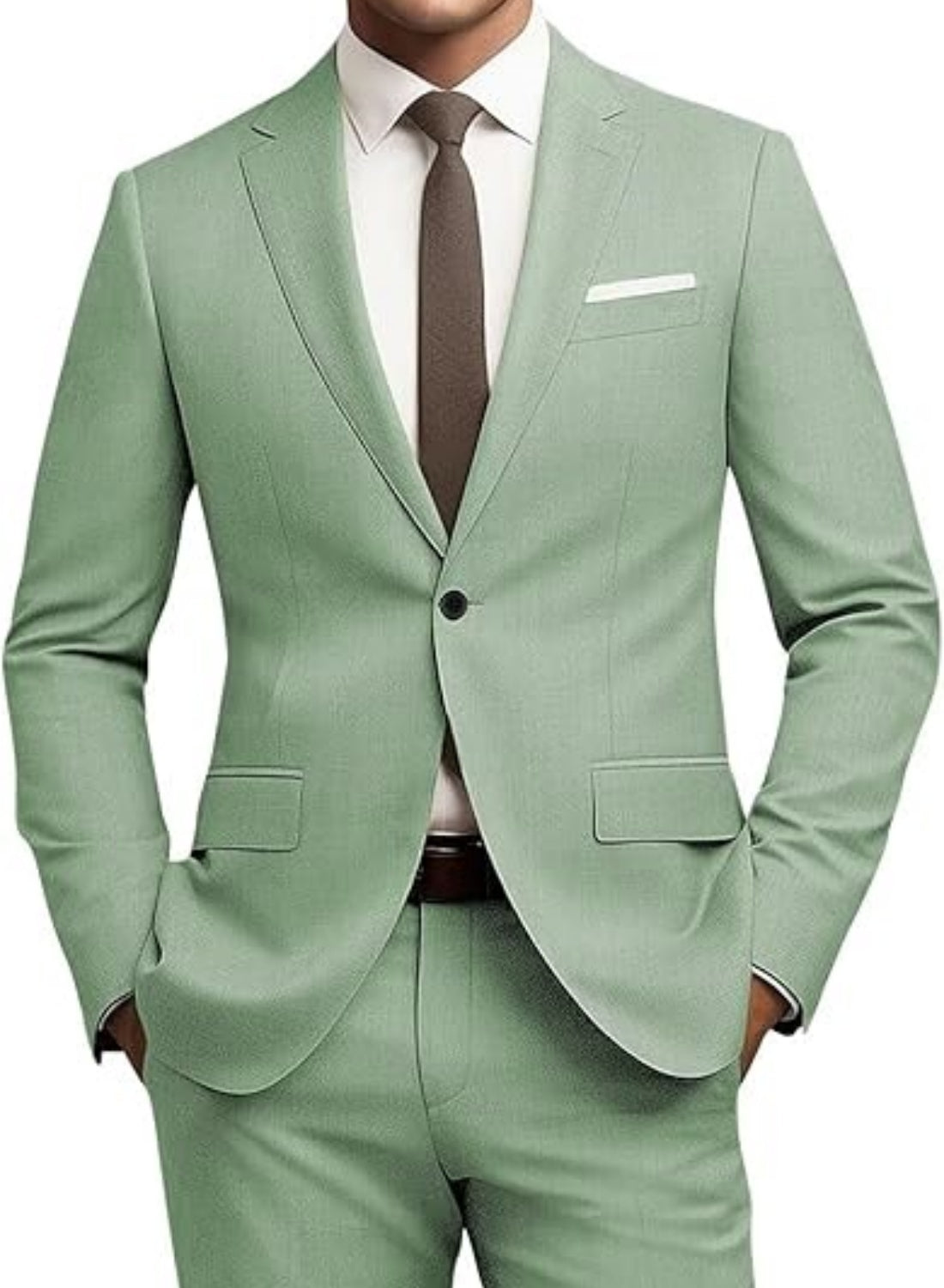 SharpLine Slim Fit 2-Piece Suit