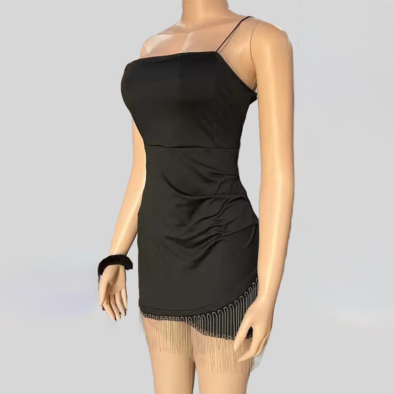 Spaghetti Strap Mini Dress