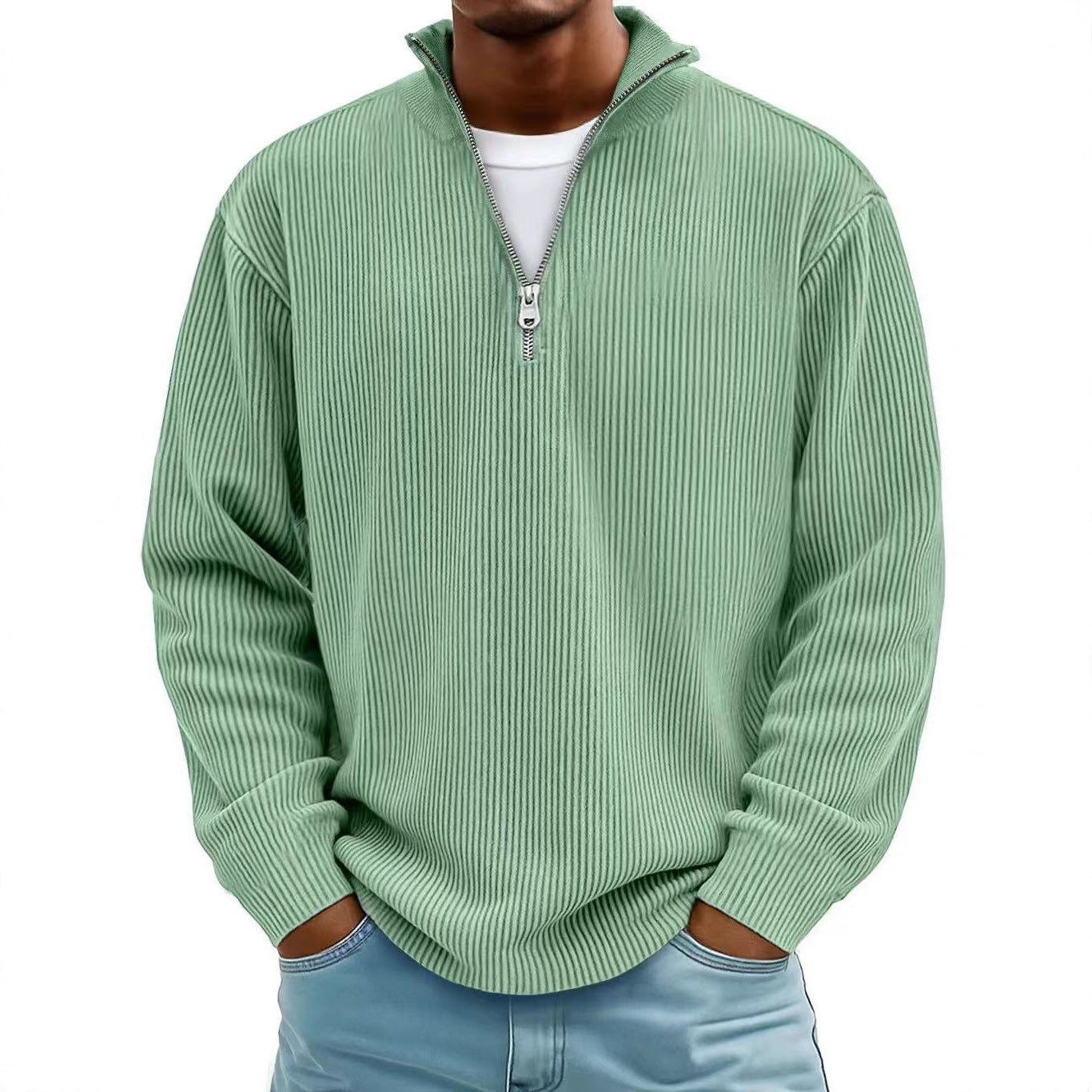 Corduroy Quarter Zip